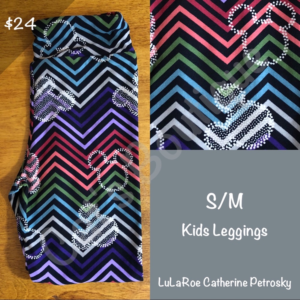 NWT LuLaRoe Collection for Disney S/M leggings